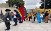 "Las personas LGBTIQA+ no necesitamos curarnos de ser quienes somos", defiende la representante de Resistencia LGBTIQA+ de Costa Rica, Shi Alarcón-Zamora.