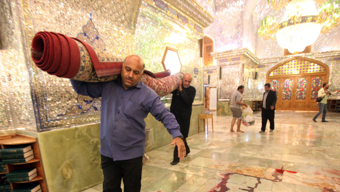 El atentado ocurrió el miércoles pasado, cuando hombres armados abrieron fuego contra los fieles en el santuario de Shah Cheraq.