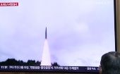 La última vez que Corea del Norte había disparado un SRBM fue el 14 de octubre.