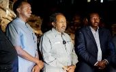 El presidente de Somalia visitó la zona donde ocurrió el atentado terrorista en la capital del país.