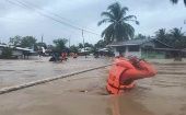 Filipinas ha sufrido severas inundaciones y corrimientos de tierra a causa de las fuertes lluvias de tormenta. 