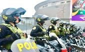 La policía había desplegado 26.000 agentes para controlar la ciudad durante el pasado fin de semana.