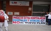 El comunicado refiere que entre los objetivos de la huelga está exigir el incremento inmediato de puestos de médico con la creación de plazas estructurales.
