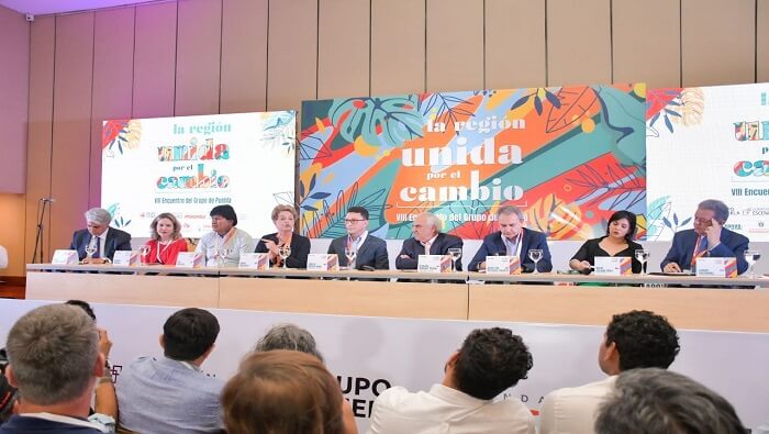 Unos 100 líderes iberoamericanos de más de diez países asistieron a VIII encuentro del Grupo de Puebla, que tuvo como lema 