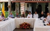Peace talks between Colombian authorities and the ELN began in February 2017, during the administration of then President Juan Manuel Santos (2010-2018). Nov. 19, 2022.