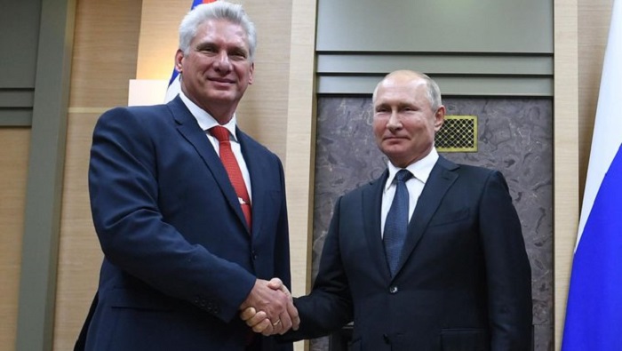 Cuba y Rusia comparten excelentes relaciones y puntos de vista políticos.