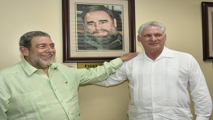 El presidente cubano constató la vigencia del legado de Fidel Castro en la relación con los países caribeños visitados.