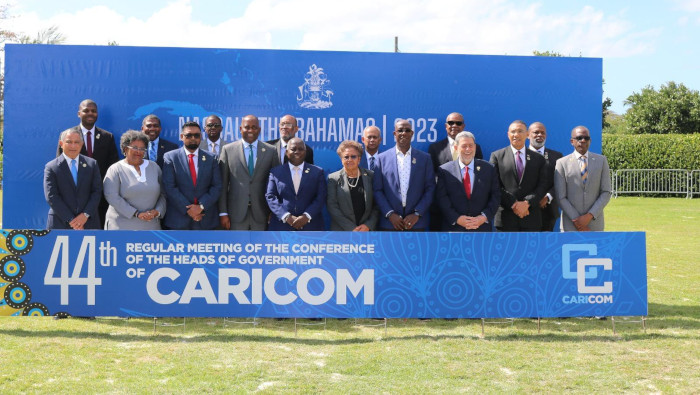 Al finalizar la 44 Cumbre de la Caricom, los jefes de Gobierno y Estado del bloque regional tomaron nota del desarrollo de la situación en Surinam.