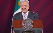 Ante la pregunta de si presentará una denuncia, el presidente mexicano indicó que "tenemos que tener todos los elementos y pensar en el bien del país”.