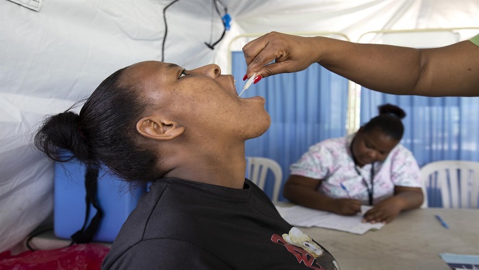 La cartera sanitaria refiere que 25,681 personas han recibido la dosis inmunológica contra el cólera.
