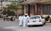 Funcionarios policiales aún desconocen las causas de la masacre en la ciudad de honduras masacre siete fallecidos en la ciudad de Comayagüela.