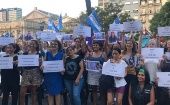 En la actividad también hubo muestras de solidaridad con la vicepresidenta argentina Cristina Fernández de Kirchner.