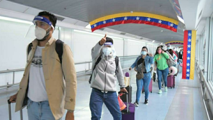 El Gobierno venezolano destacó los esfuerzos que realiza para la repatriación de connacionales mediante el Plan Vuelta a la Patria.