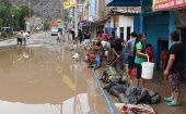 Las autoridades apuntaron que debido a las lluvias fueron afectados más de 65.000 personas.