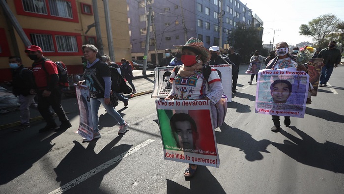 La desaparición de los 43 estudiantes normalistas de Ayotzinapa constituyó un crimen de Estado.