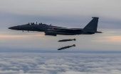 En estos días Corea del Sur y EE.UU. movilizaron cazas furtivos F-35, F-15, F-16 y F-4; así como un avión de ataque A-10 para maniobras con misiles aire-aire y bombas aire-tierra.