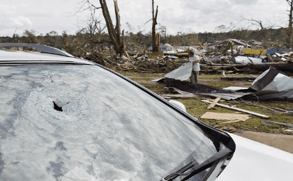Tras el azote del tornado, más de 28 millones de personas se pusieron bajo alerta en varios condados de Arkansas.