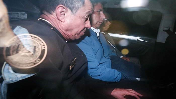 El expresidente Castillo se encuentra detenido desde el 7 de diciembre en el cuartel de la Dirección de Operaciones Especiales de la Policía, al este de Lima.