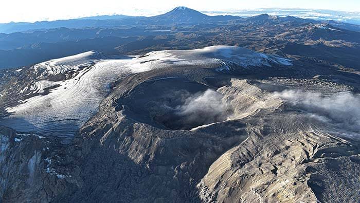 La Ungrd colocó en alerta a los departamentos de Tolima, Caldas, Risaralda, Quindío y Cundinamarca ante una posible erupción del volcán colombiano.