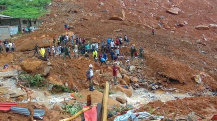 Los deslizamientos de tierra son comunes en el territorio de Masisi, en el Congo, por la fragilidad del suelo y de ciertas partes de la montaña.