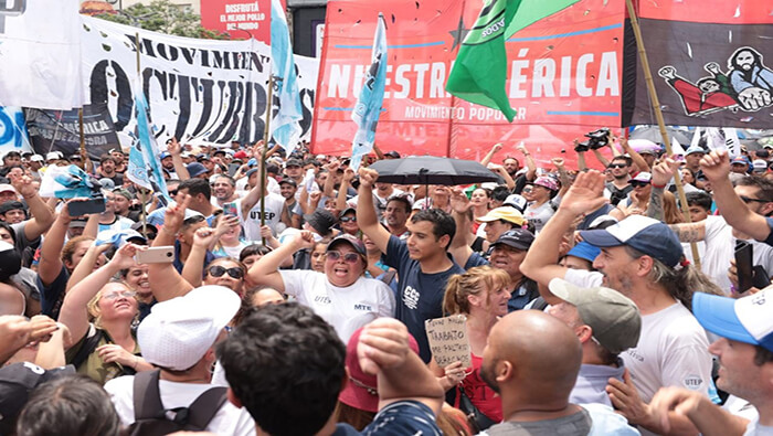 Organizaciones sociales y sindicales argentinas se concentrarán para rechazar la presencia e injerencia del FMI en el país.
