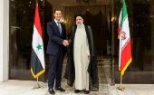 Raisí, quien aceptó la invitación de su par sirio, encabezará una delegación política y económica.