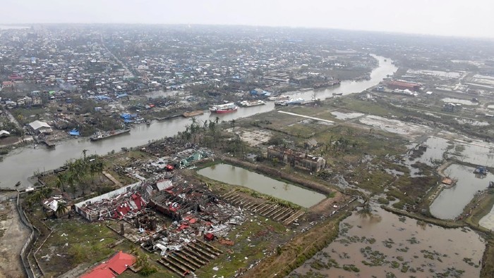 Mocha tocó tierra el pasado domingo entre Sittwe, estado de Rakhine, Myanmar y Cox's Bazar en Bangladés.