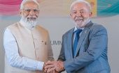 Modi dijo en el encuentro con Lula que India y Brasil no son “países neutrales” en el conflicto entre Rusia y Ucrania, sino países interesados ​​en mantener la paz en el mundo. 