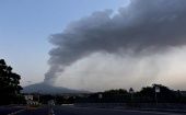 Este domingo ocurrieron varias explosione en el coloso, tras lo cual se produjo una lluvia de ceniza y escoria volcánica.