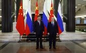 Las autoridades chinas esperan que la visita del primer ministro ruso contribuya a fortalecer y profundizar los intercambios económicos y políticos.