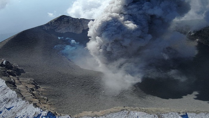 El semáforo de alerta volcánica Popocatépetl permanece en amarillo fase 3.
