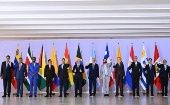 Presidents of South American countries at the Brasilia Summit convened by President Luiz Inacio Lula da Silva. May. 30, 2023. 