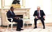 El mandatario ruso agradeció todos los esfuerzos para promover y fortalecer las relaciones entre su país y Eritrea. 