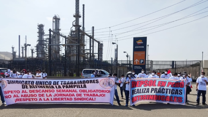 El sindicato anunció que pedirá la intervención de la Superintendencia Nacional de Fiscalización Laboral de Perú.