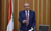 El presidente del Parlamento de Líbano, Nabih Berri, hizo la convocatoria para las 11H00 (hora local) del 14 de junio.