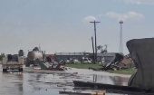 El jefe de bomberos de Perryton indicó que el tornado impactó sobre un parque de casas rodantes, destruyendo todo a su paso.