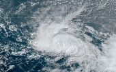 la tormenta tropical Bret se formó en el Atlántico tropical central con vientos máximos sostenidos de 65 kilómetros por hora