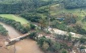 Las autoridades insistieron que se repartieron 500 canastas básicas de alimentos a las familias afectadas por el ciclón extratropical.