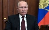 El Gobierno ruso encabezado por el presidente Vladimir Putin aseguró que el "país seguirá su rumbo soberano para garantizar su seguridad"