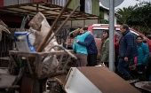 Integrantes del Gobierno del presidente Gabriel Boric y el propio mandatario recorrieron zonas afectadas por las intensas lluvias; entre ellas, Licantén.