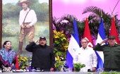 El mandatario también aseguró que en este aniversario le rinden homenaje al pueblo, ya que es "una victoria más para el pueblo de Nicaragua".