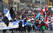Se prevé que los comandos de lucha organizados en cada provincia envíen delegaciones de manifestantes a la capital peruana.