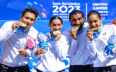 El equipo mexicano está conformado por Aram Peñaflor, Rosa Tapia, Crisanto Grajales y Cecilia Pérez.