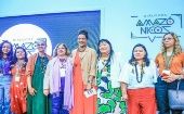 Líder indígena brasileña, Joenia Wapichana, enfatizó en la importancia de reconocer la contribución de las mujeres en el cuidado de la Amazonía.