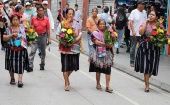 March of Flowers in Guatemala. Aug. 14, 2023.