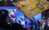 “Gracias mi Quito querido, gracias mi Ecuador. Somos 18 millones de ecuatorianos unidos por la paz y la dignidad que nos han arrebatado, pero mantenemos la esperanza en alto", dijo la candidata Luisa González.