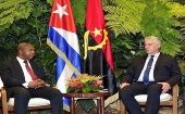Durante 2019, el presidente angoleño Joao Manuel Gonçalves Lourenço realizó una visita oficial a Cuba y sostuvo un encuentro con Díaz-Canel.