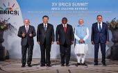 BRICS leaders at 2023 Summit in Johannesburg. Aug. 22, 2023. 