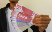 Image representing the possible formation of a BRICS currency.