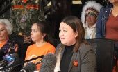 English River First Nation chief Jenny Wolverine, Aug. 29, 2023.